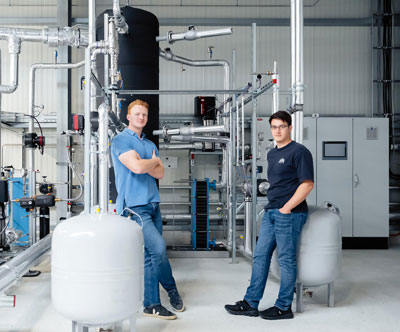 Team in der Produktion von iplas